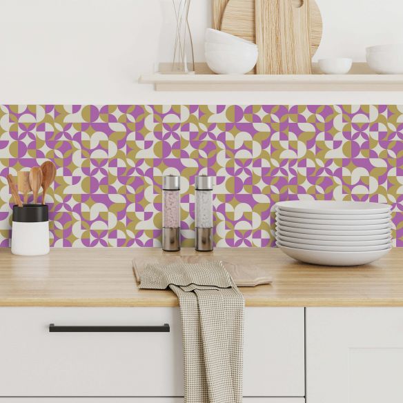 Crédences adhésive retro PVC 3mm 30x70cm