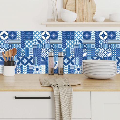 Crédences design adhésive PVC 3mm 30x70cm