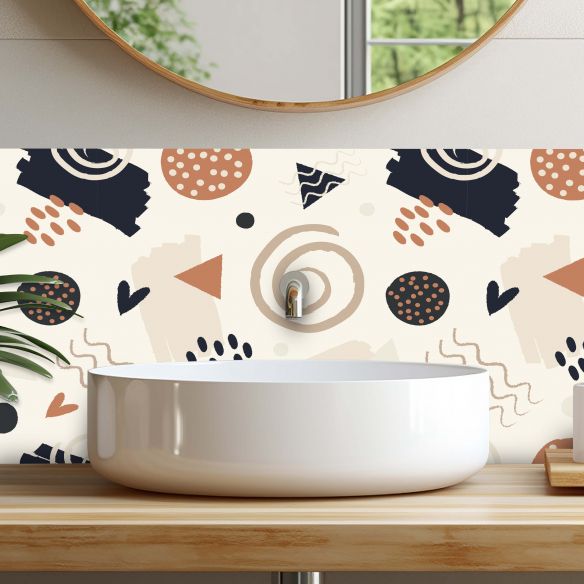 Crédences adhésive PVC 3mm 30x70cm