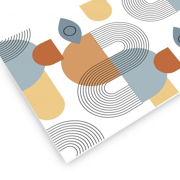 Crédences adhésive art déco PVC 3mm 30x70cm