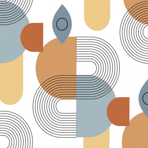 Crédences adhésive art déco PVC 3mm 30x70cm