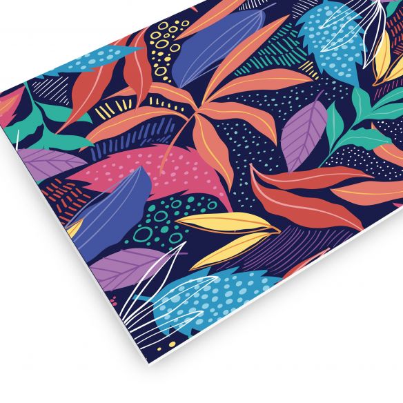 Crédences adhésive déco florale PVC 3mm 30x70cm