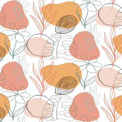 Crédences adhésive art déco PVC 3mm 30x70cm