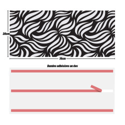 Crédences adhésive PVC 3mm 30x70cm