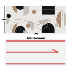 Crédences adhésive PVC 3mm 30x70cm