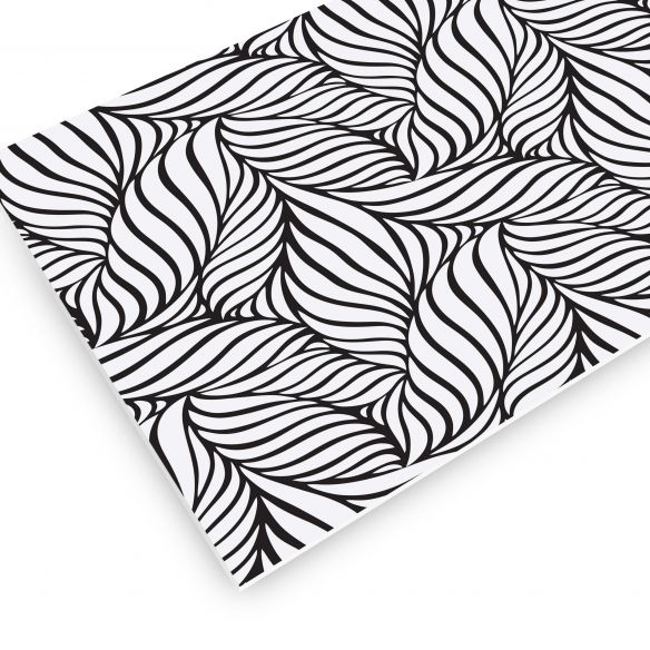 Crédences adhésive feuillage PVC 3mm 30x70cm