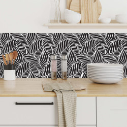 Crédences adhésive feuillage PVC 3mm 30x70cm