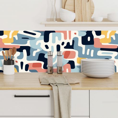 Crédences adhésive design PVC 3mm 30x70cm