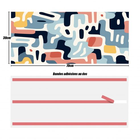 Crédences adhésive design PVC 3mm 30x70cm