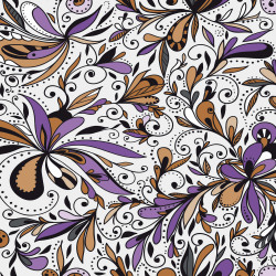 Crédences adhésive deco florale PVC 3mm 30x70cm