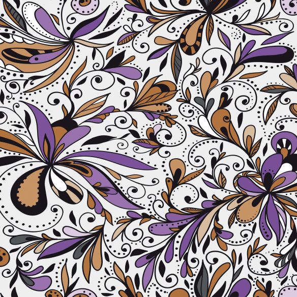 Crédences adhésive deco florale PVC 3mm 30x70cm