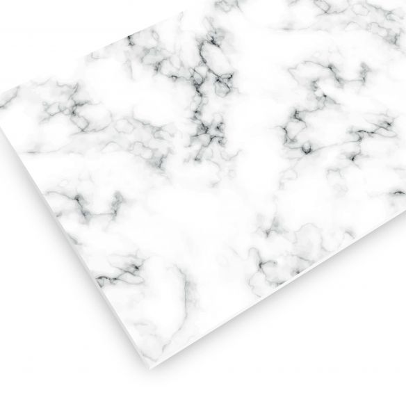 Crédences adhésive effet marbre PVC 3mm 30x70cm