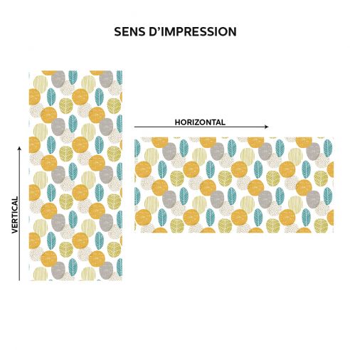 Film adhésif motifs colorés