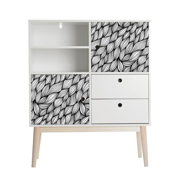 Film adhésif feuillage