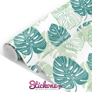Film adhésif tropical jungle
