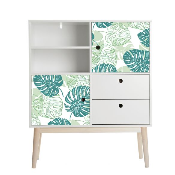 Film adhésif tropical jungle