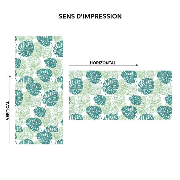 Film adhésif tropical jungle