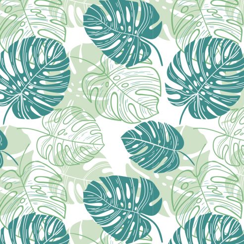 Film adhésif tropical jungle