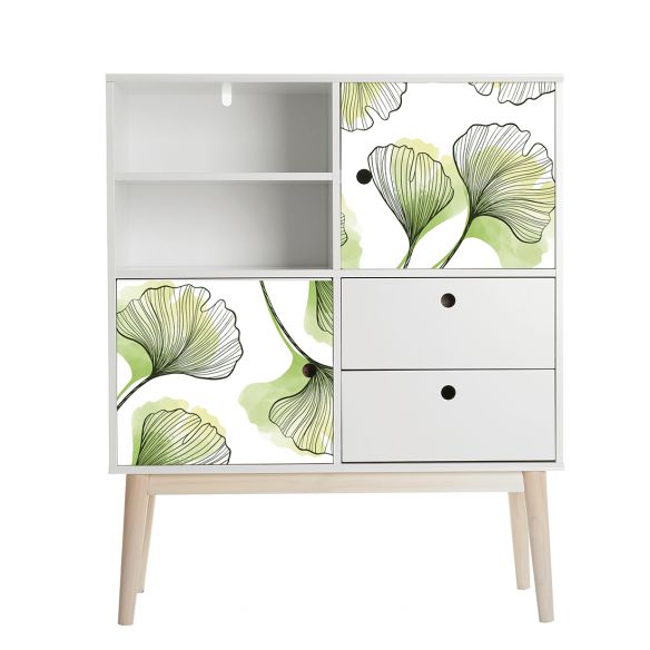 Film adhésif motifs floraux