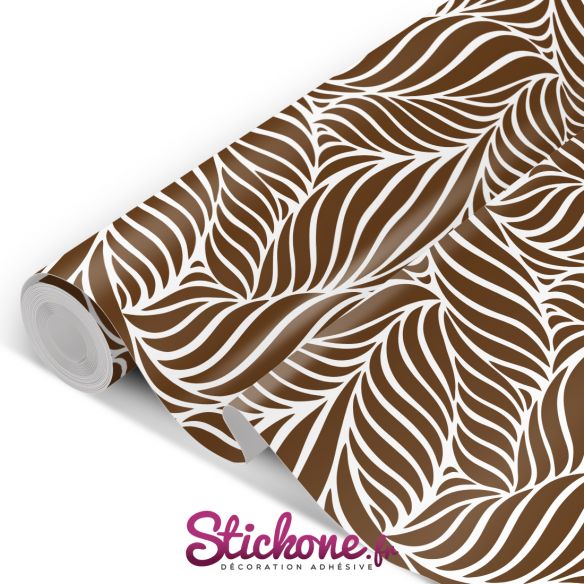 Film adhésif feuillage