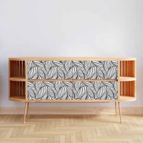 Film adhésif feuillage