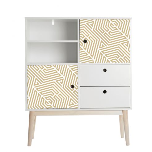 Film adhésif design géométrique