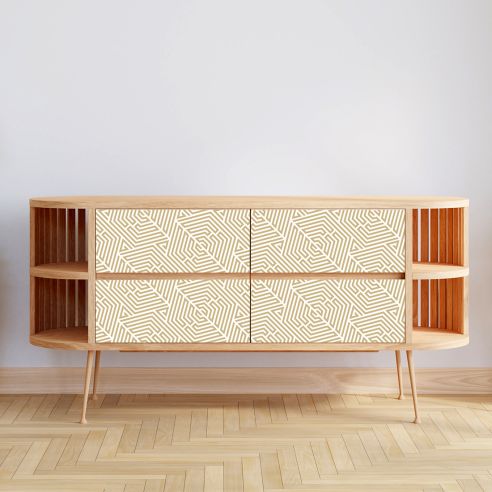 Film adhésif design géométrique