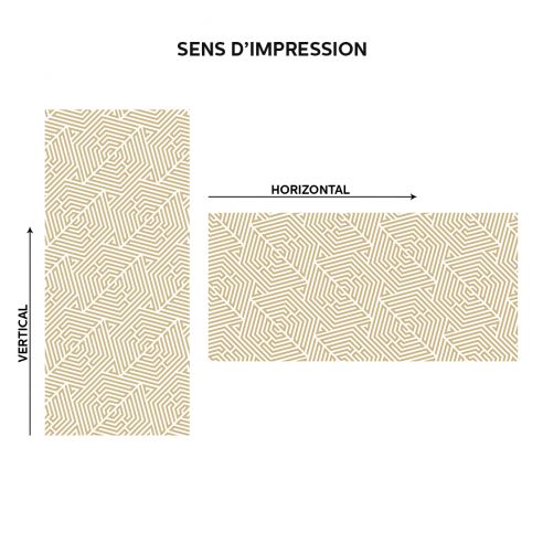 Film adhésif design géométrique