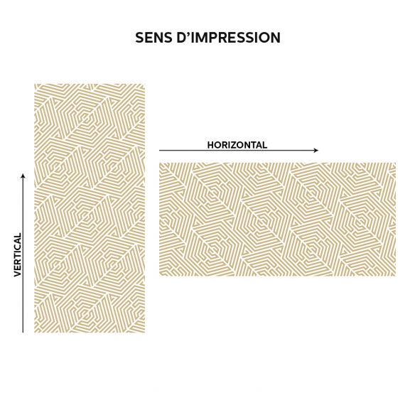 Film adhésif design géométrique