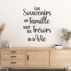 stickers citation famille