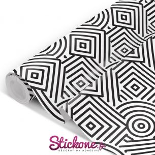Film adhésif design géométrique