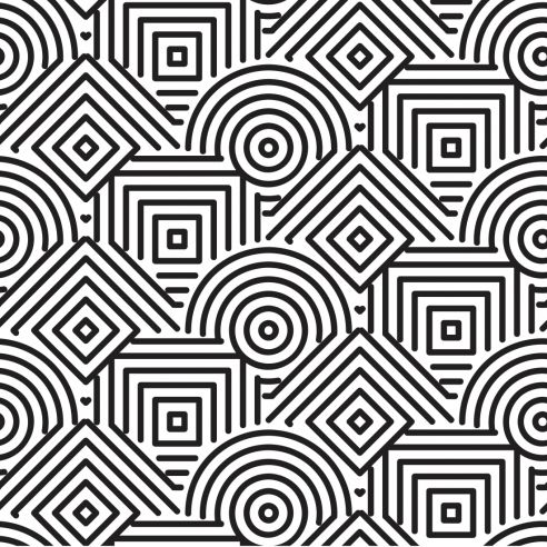 Film adhésif design géométrique