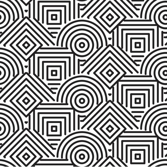 Film adhésif design géométrique