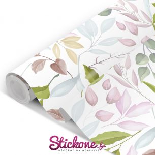 Film adhésif fleurs