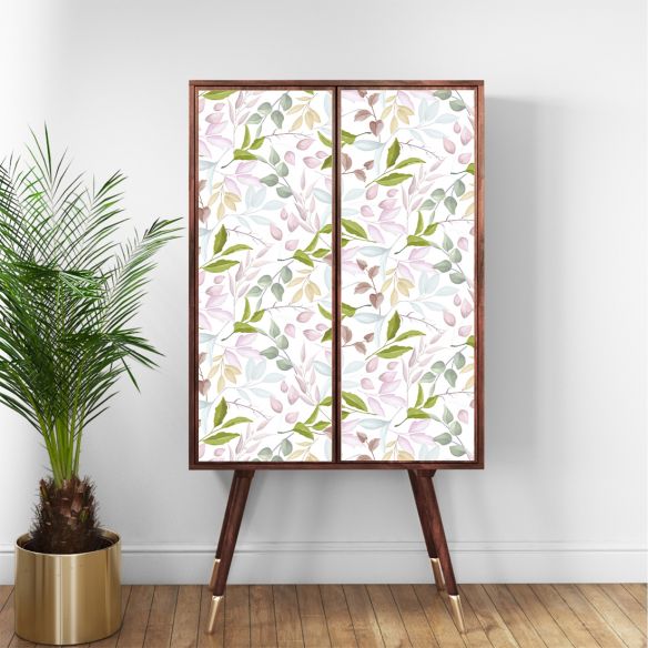 Film adhésif fleurs