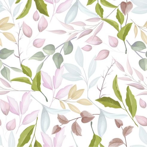 Film adhésif fleurs