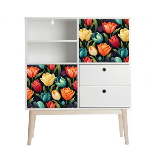 Film adhésif fleurs 2