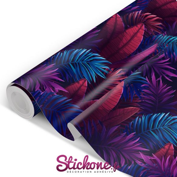 Film adhésif feuillages