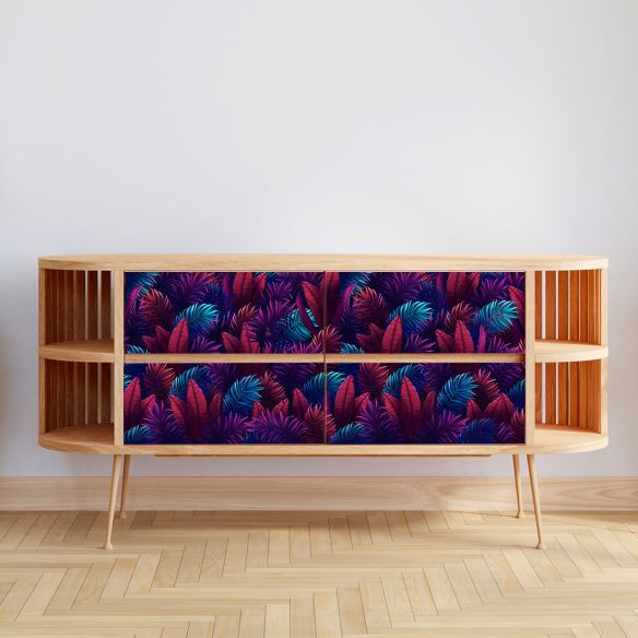 Film adhésif feuillages