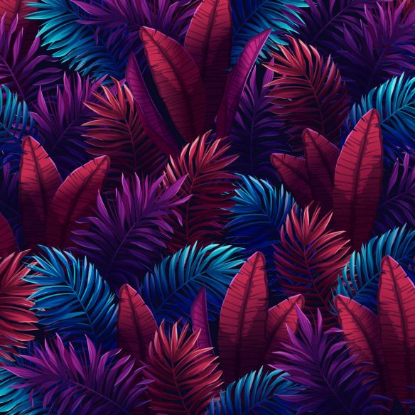 Film adhésif feuillages