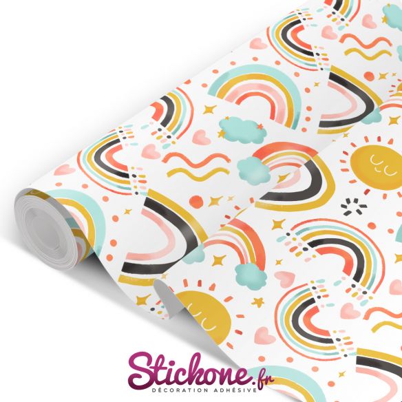 Film adhésif déco enfant boho