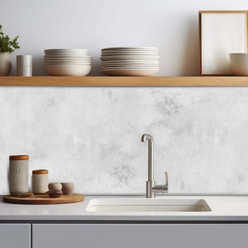 Crédence adhésive effet béton