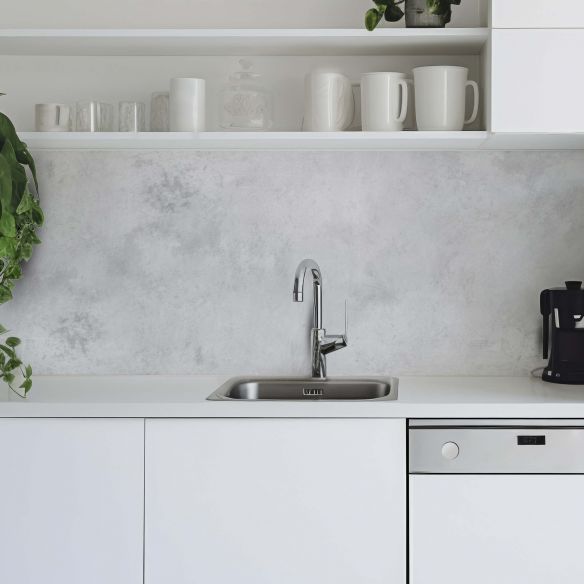 Crédence adhésive effet béton