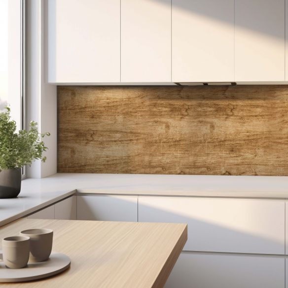 Crédence adhésive imitation bois