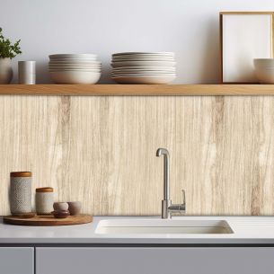 Crédence adhésive imitation bois