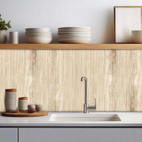 Crédence adhésive imitation bois