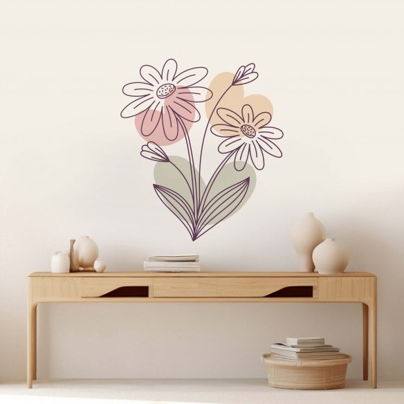 Sticker floral