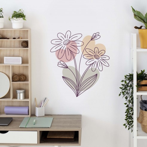 Sticker floral