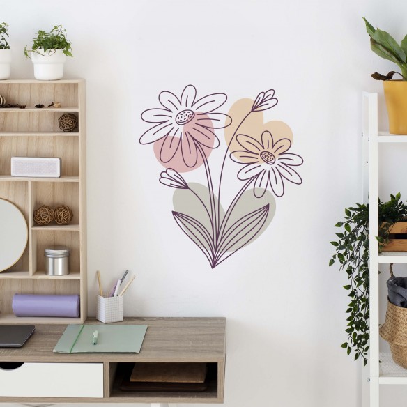 Sticker floral