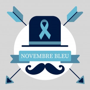 Stickers Novembre bleu 2